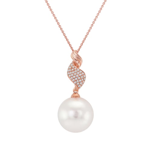 Perlový přívěsek s diamanty Golya