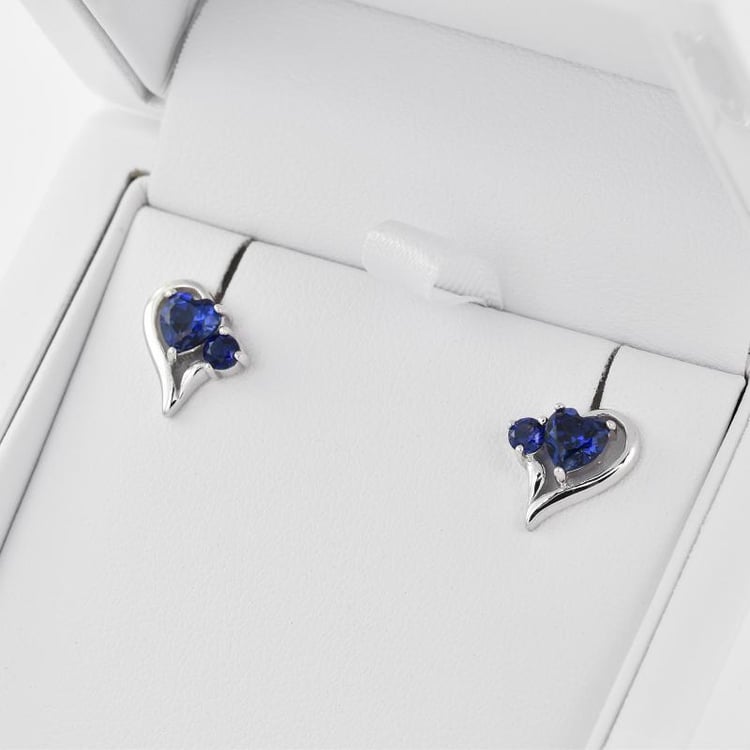 Náušnice se safíry 27989