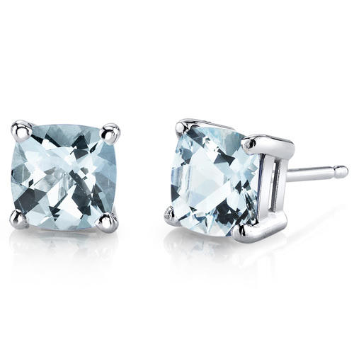 Akvamarínové náušnice 18069