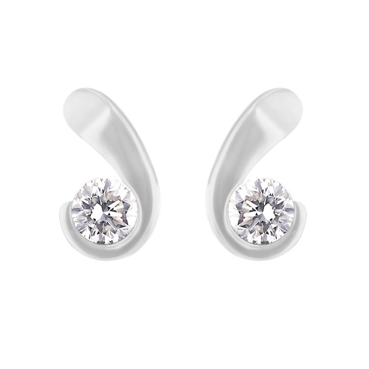 Diamantové náušnice ze zlata Adarely