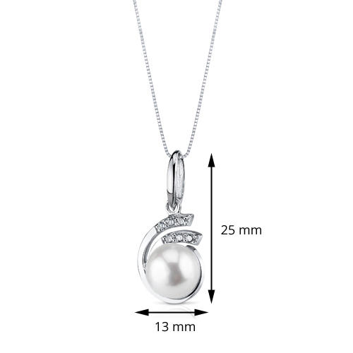 Stříbrný náhrdelník 14055