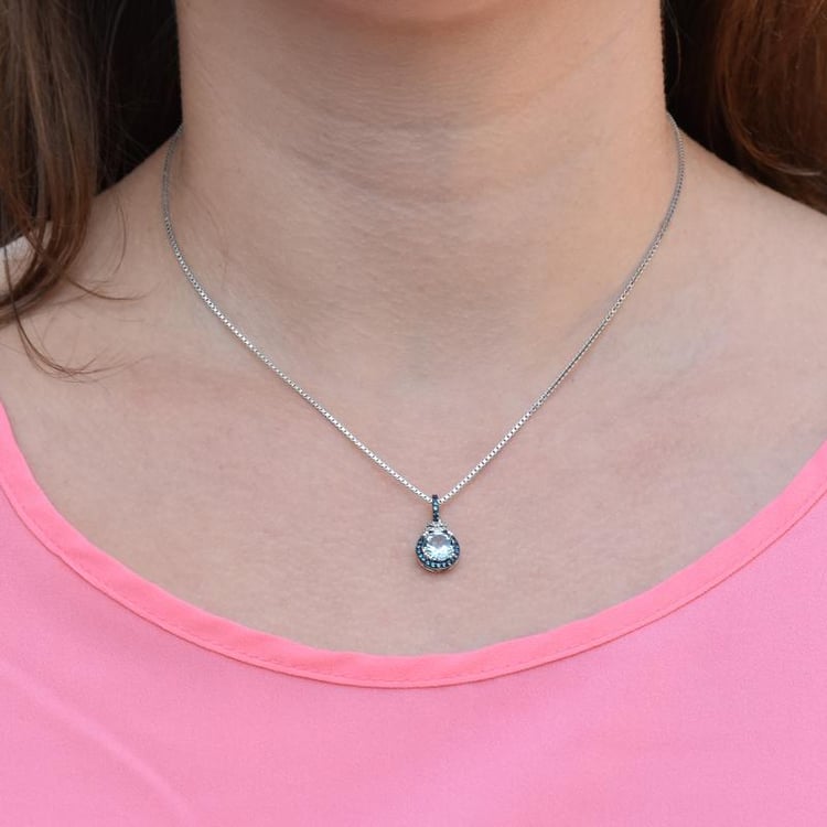 Topazový náhrdelník 19378