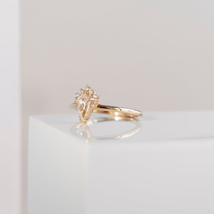 Zásnubní prsten s 0.42ct IGI certifikovaným lab-grown diamantem Skylar 111379