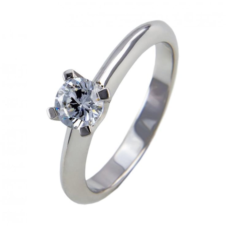 Zásnubní prsten ze zlata Oviya