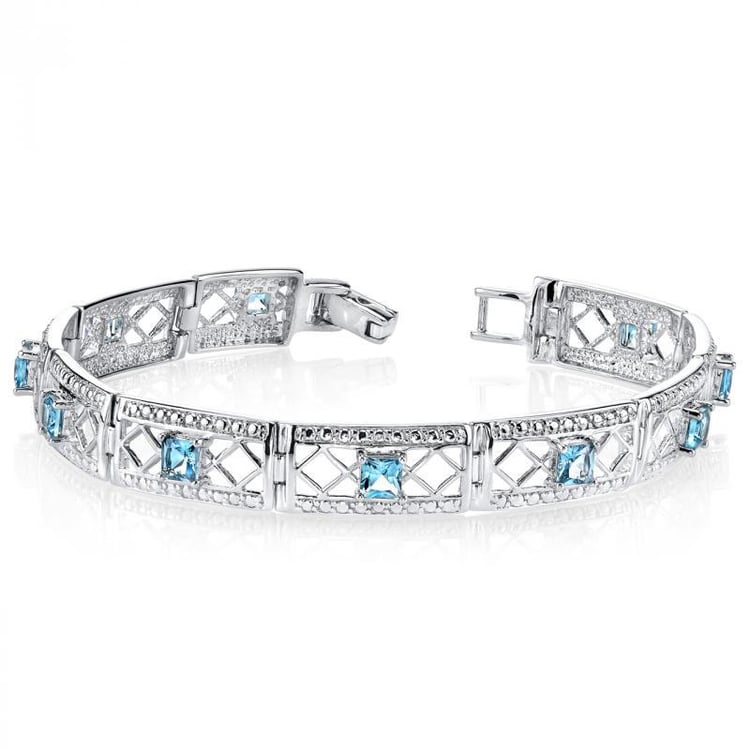 Topazový náramek Patriah