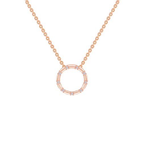 Stříbrný karma přívěsek s diamanty Heidi
