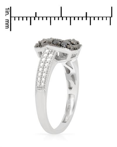 Prsten s černými diamanty 1060