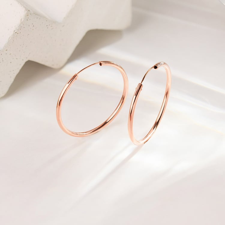 Zlaté kruhové náušnice Banks 153172