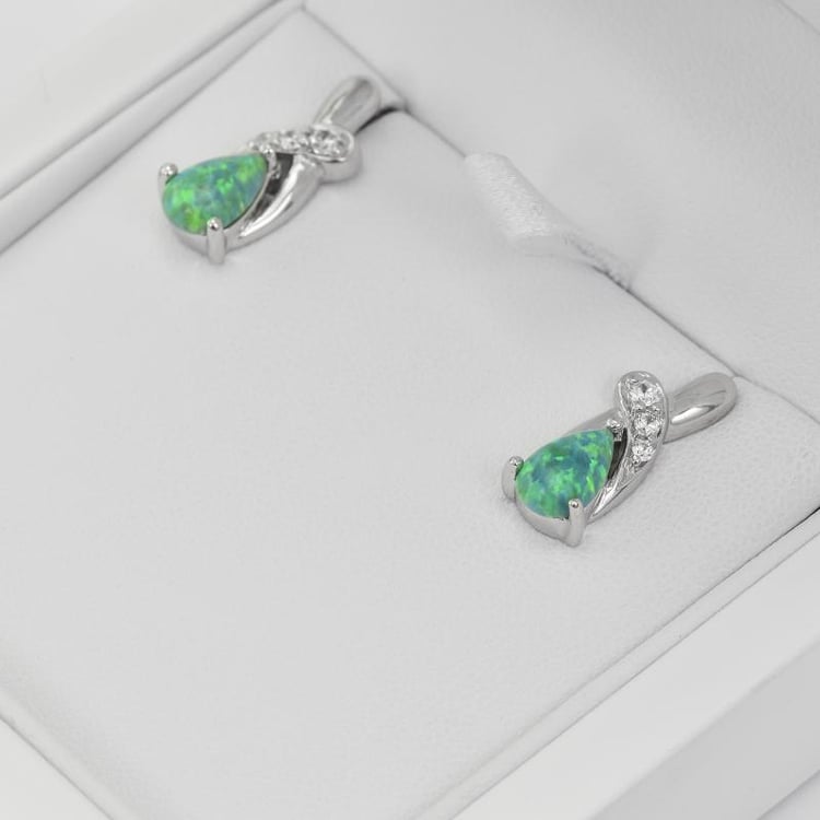 Opálové náušnice 38042