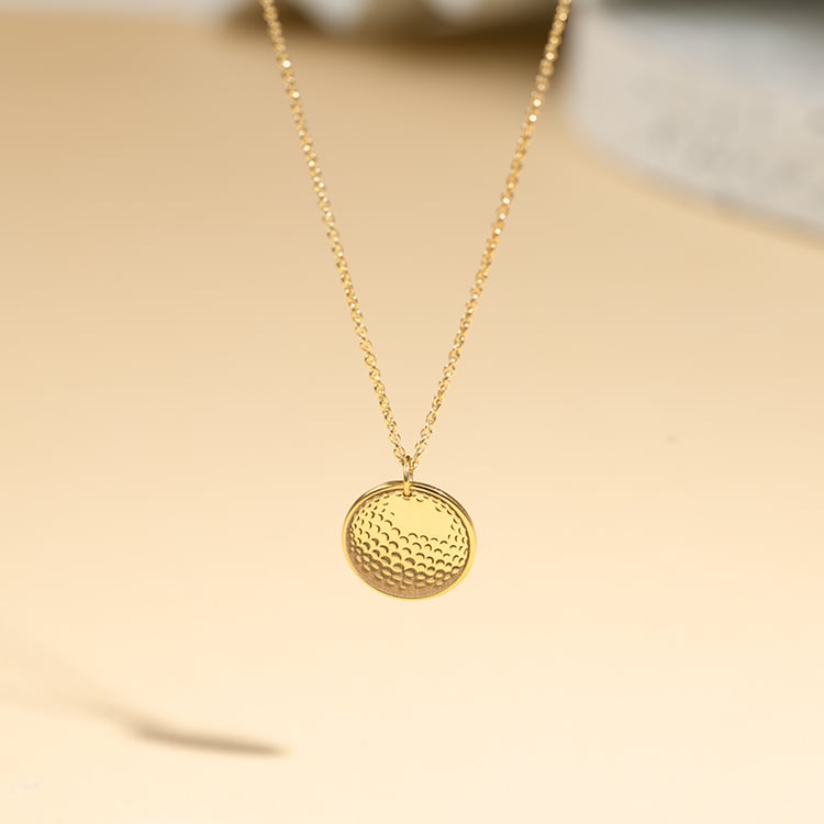 Přívěsek míč s gravírem dle vaší volby Golf 124149