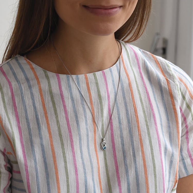 Topazový náhrdelník 66429