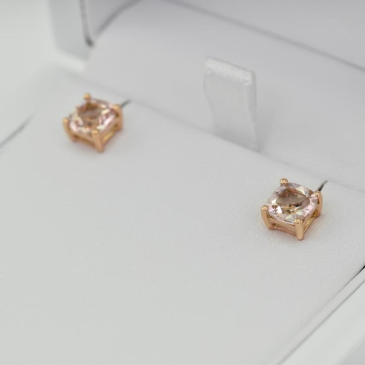 Náušnice s morganity 21291