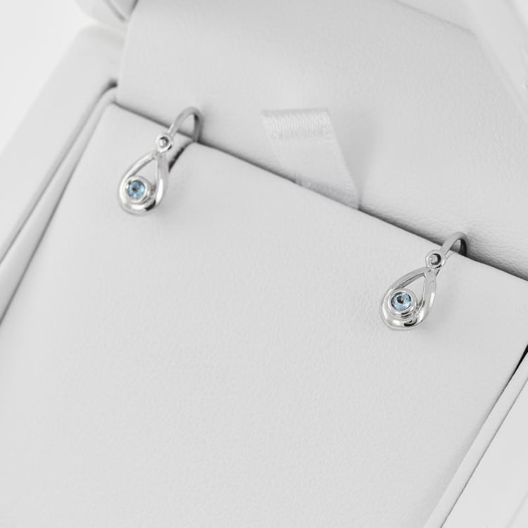 Topazové náušnice 34777