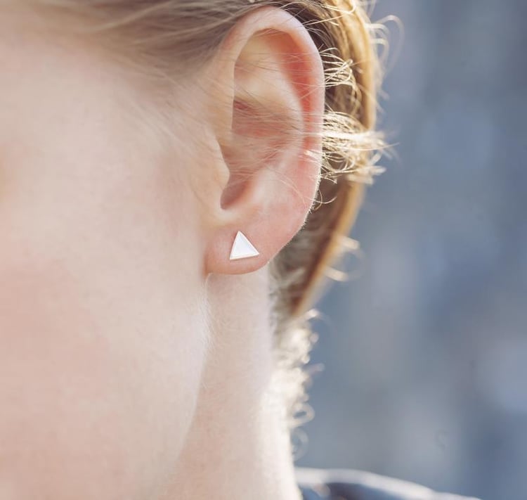 Napichovací stříbrné náušnice Galisah 9522