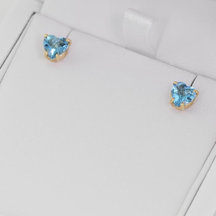 Topazové náušnice 25657