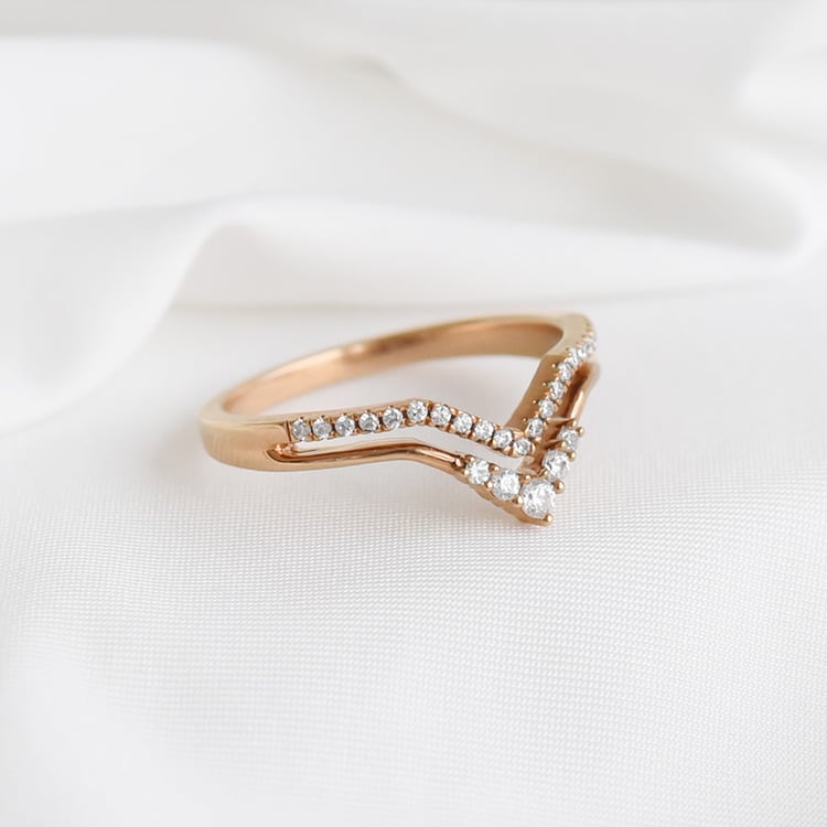 Prsten se syntetickými diamanty 92739