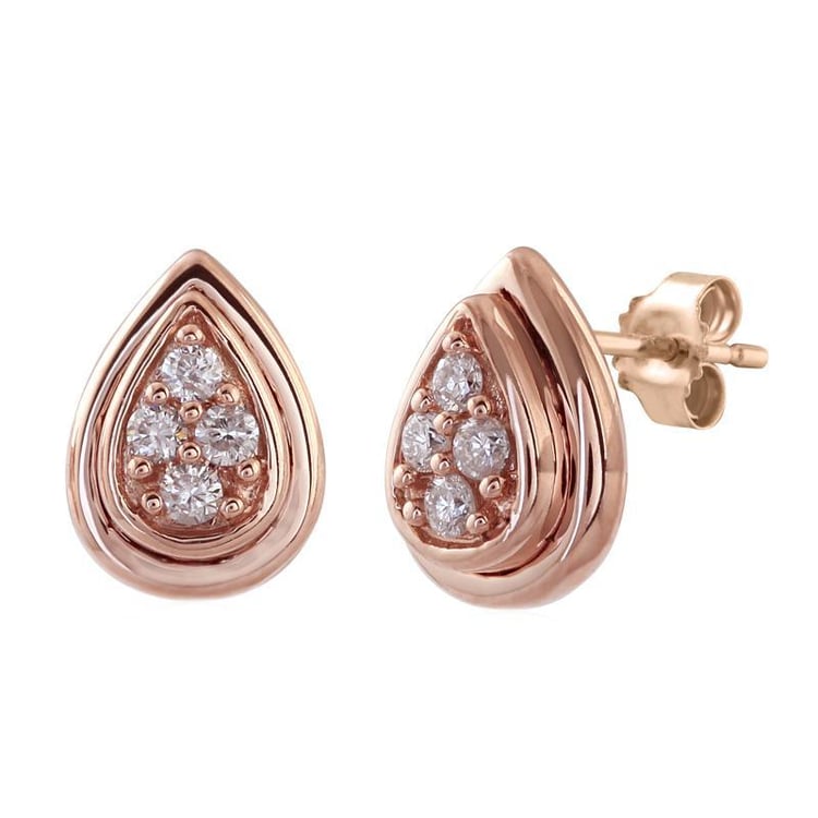 Zlaté náušnice Fameny 10552