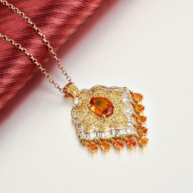 Orientální luxusní náhrdelník 5262