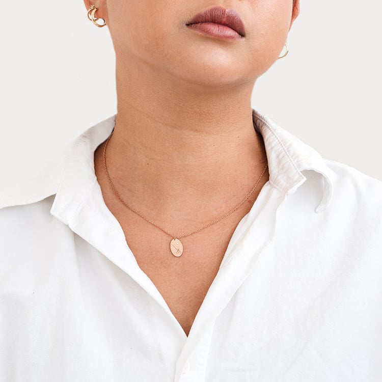 Personalizovaný stříbrný přívěsek s diamantem Metronome 128946