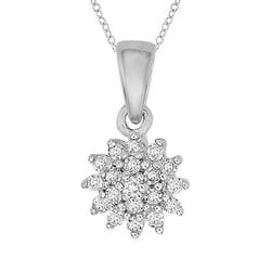 Elegantní přívěsek s diamanty Alger