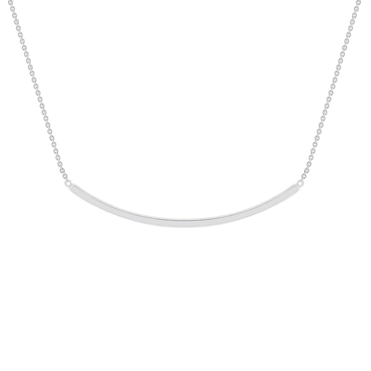 Stříbrný minimalistický náhrdelník