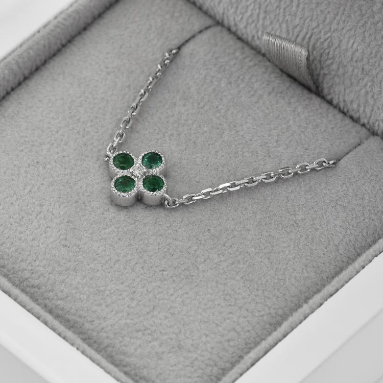 Smaragdový náramek 43668