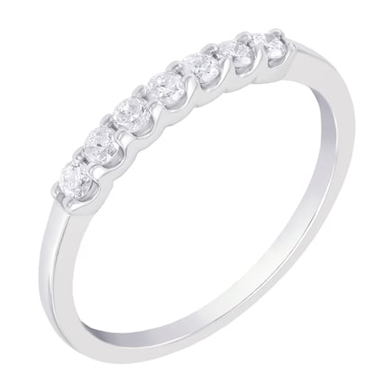 Zlatý romantický eternity prsten s diamanty Rexanne