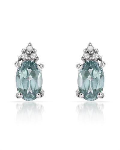 Náušnice s alexandritem