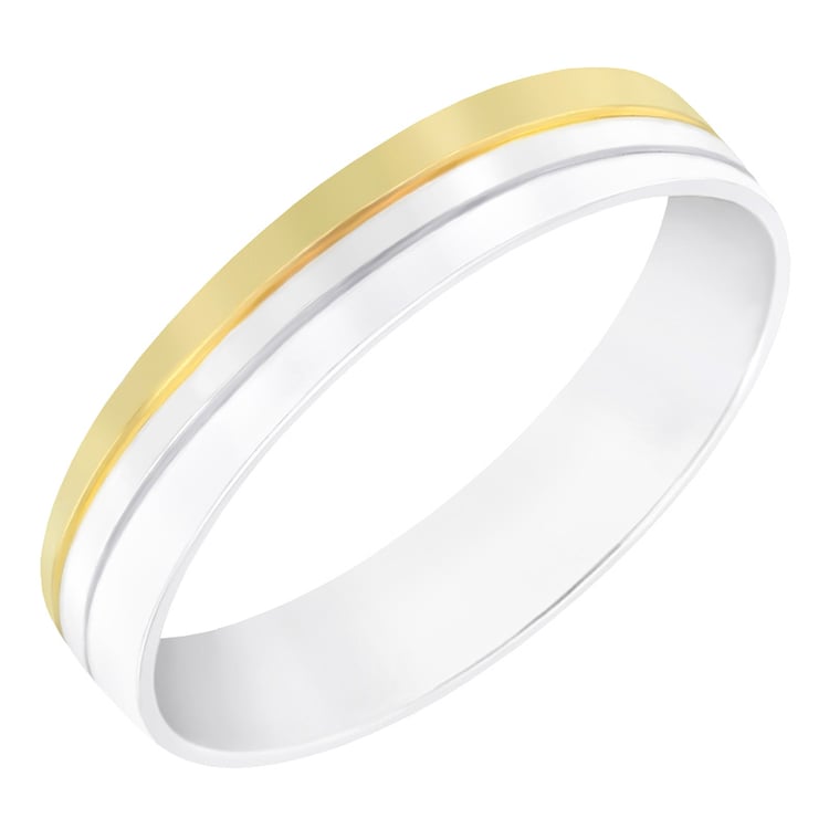 Kombinovaný pánský prsten 60830