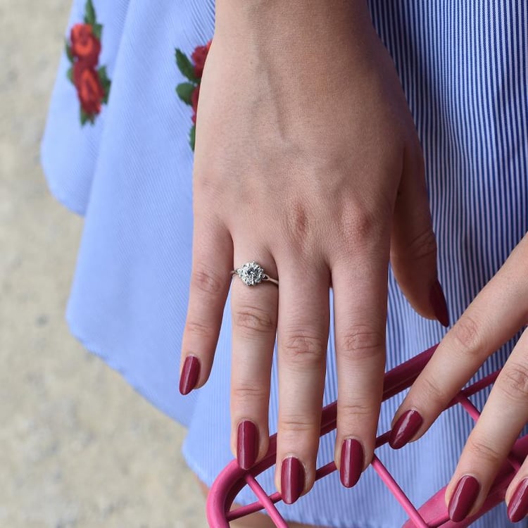 Diamantový prsten 12807