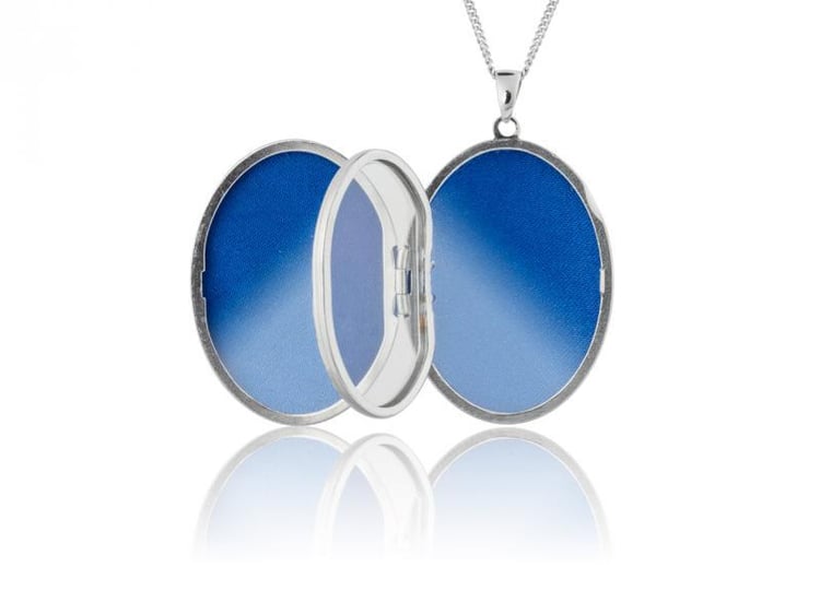 Stříbrný medajlónik Baryta 6602