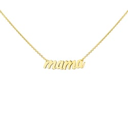 Náhrdelník s nápisem Mama