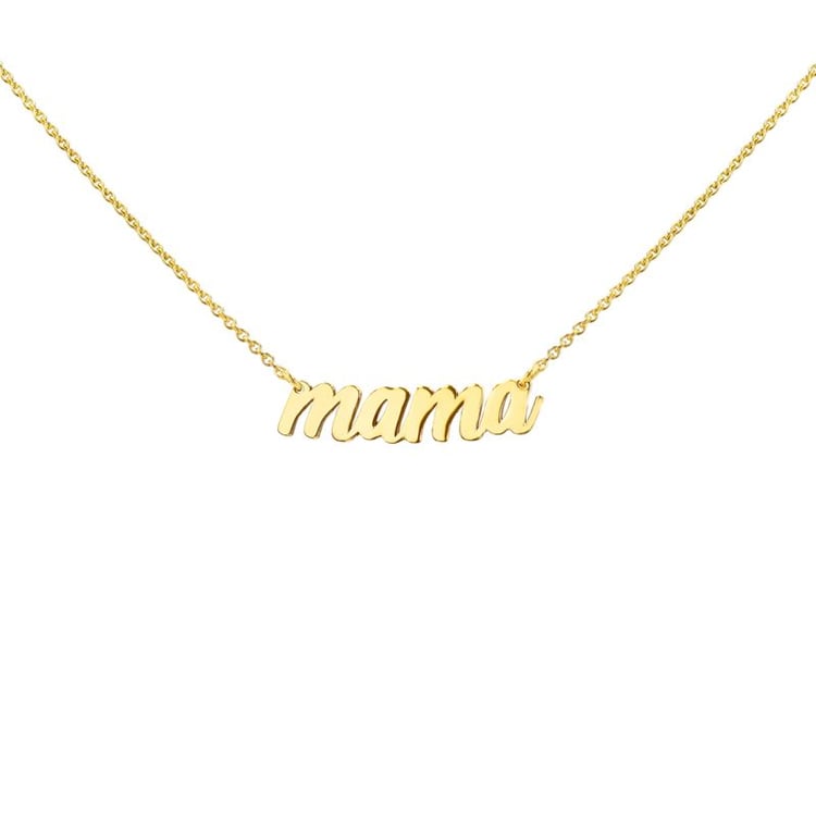 Náhrdelník s nápisem Mama