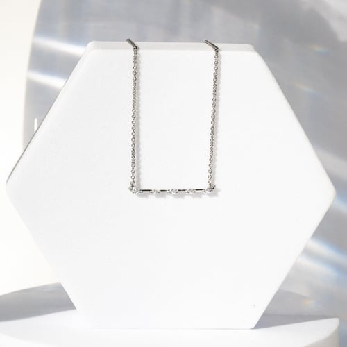 Minimalistický náhrdelník s lab-grown diamanty Isaac