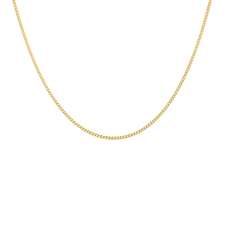 Jemný panzer řetízek 55 cm ze stříbra 124322