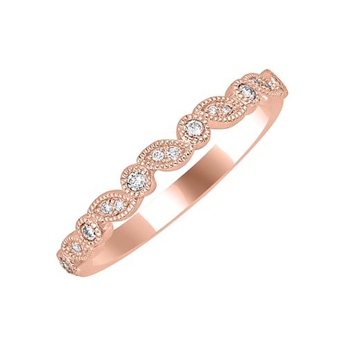 Diamanty ve zlatém eternity prstenu Sango