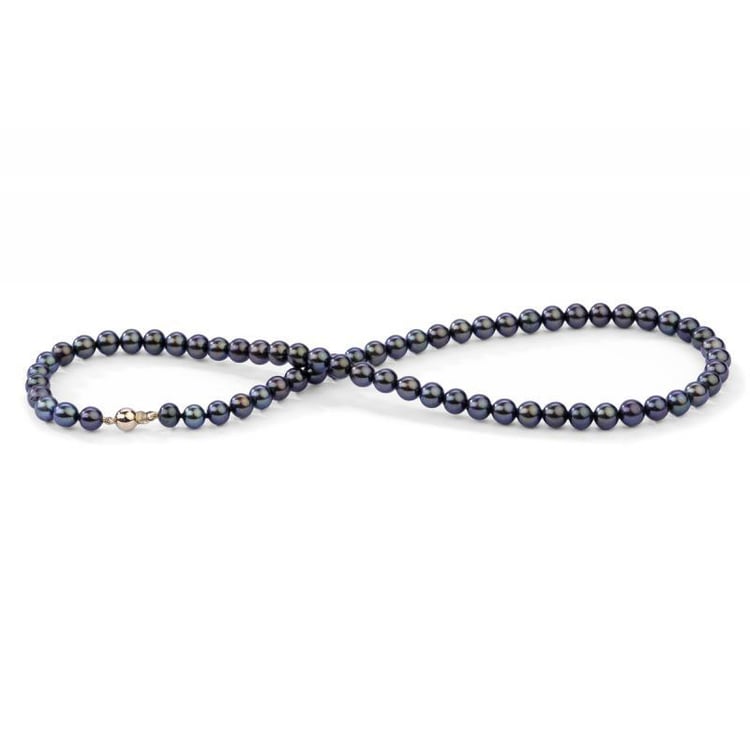 Perlový náhrdelník ze zlata 24007