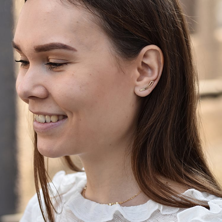 Náušnice ear climber 42016