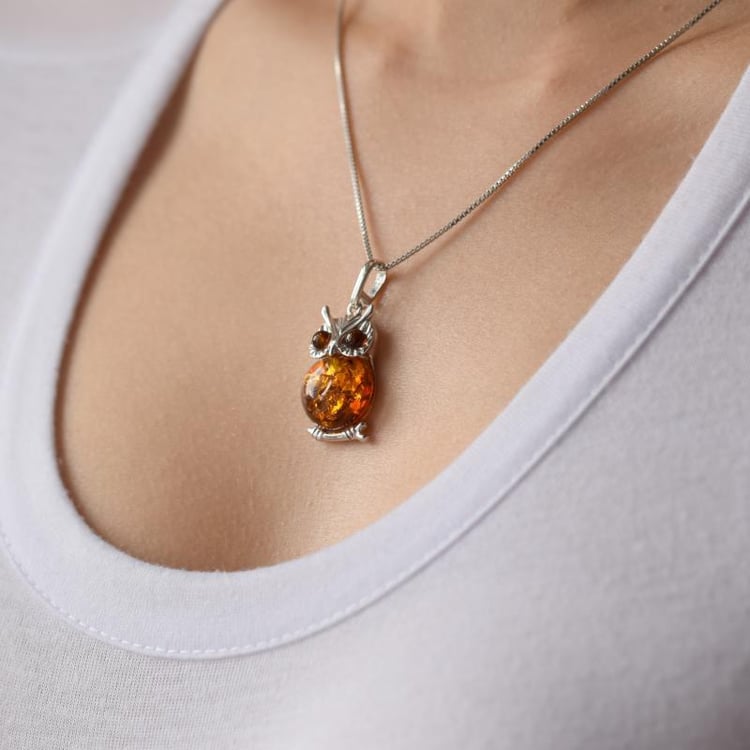 Jantarový náhrdelník 13438