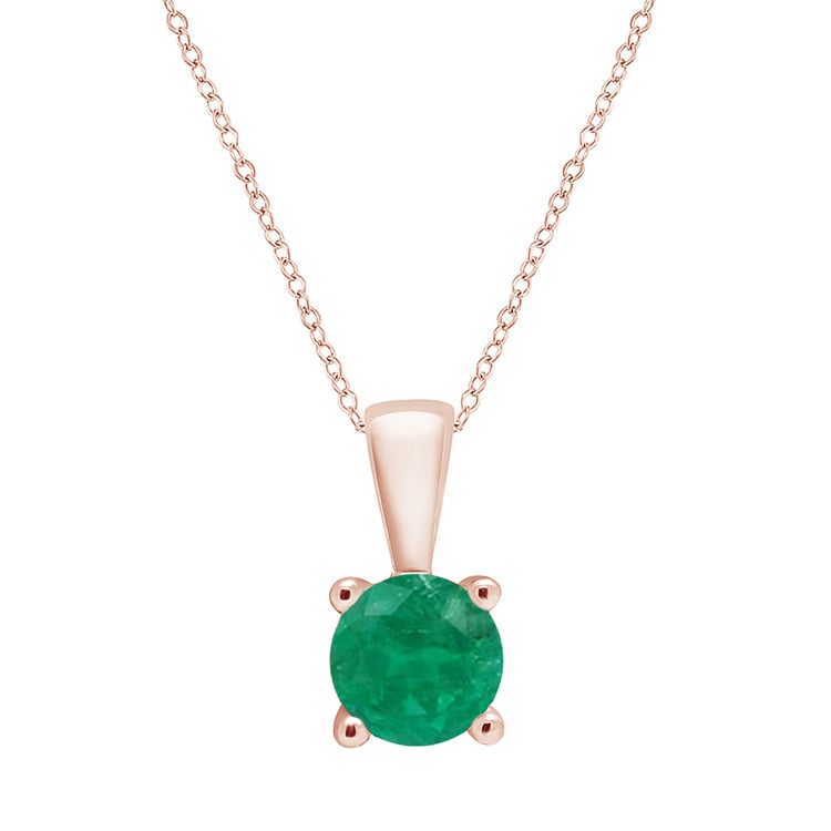 Přívěsek se smaragdem s výběrem velikosti Quinn 146433