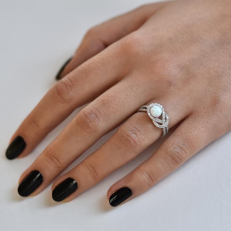 Prsten s opálem 14395