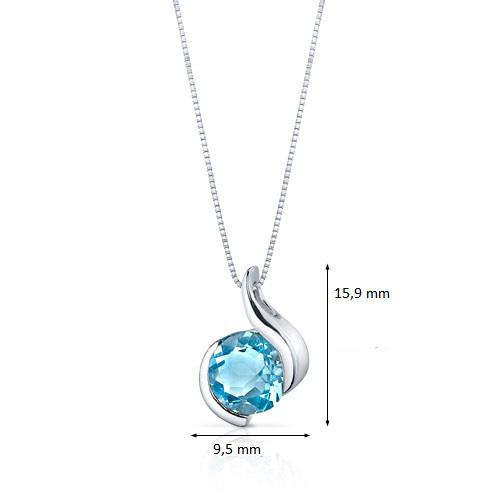 Topazový náhrdelník Lanika 9897
