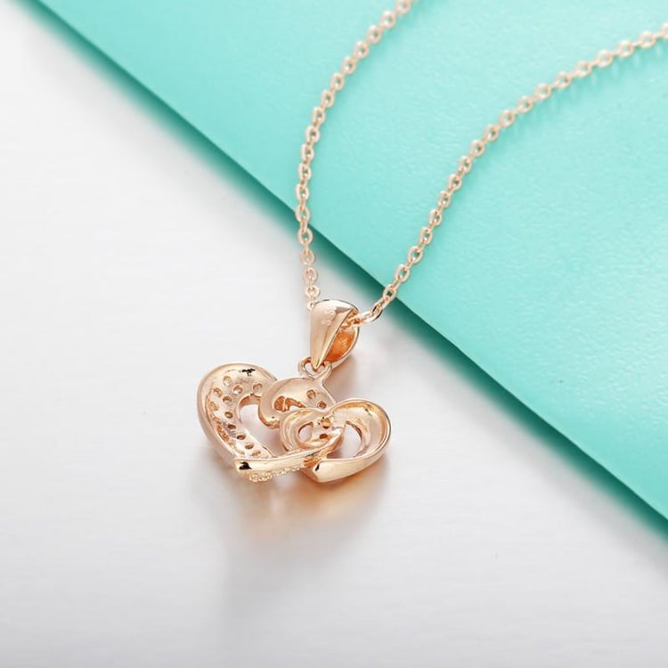 Pozlacený náhrdelník Annie 7445