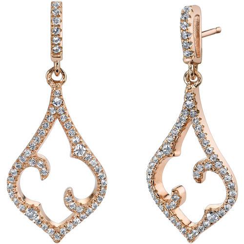 Pozlacené stříbrné náušnice