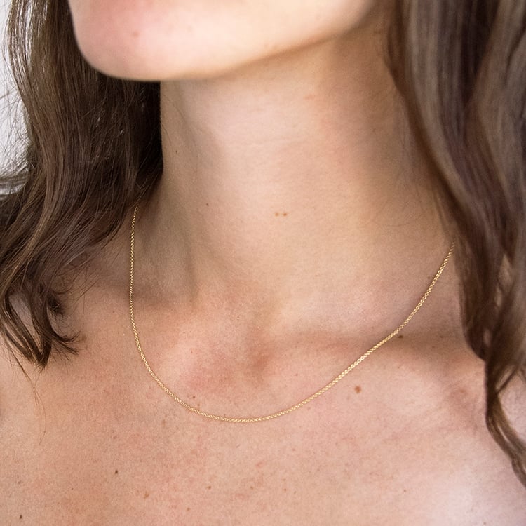 Ankr řetízek 60 cm z 14k zlata 148209