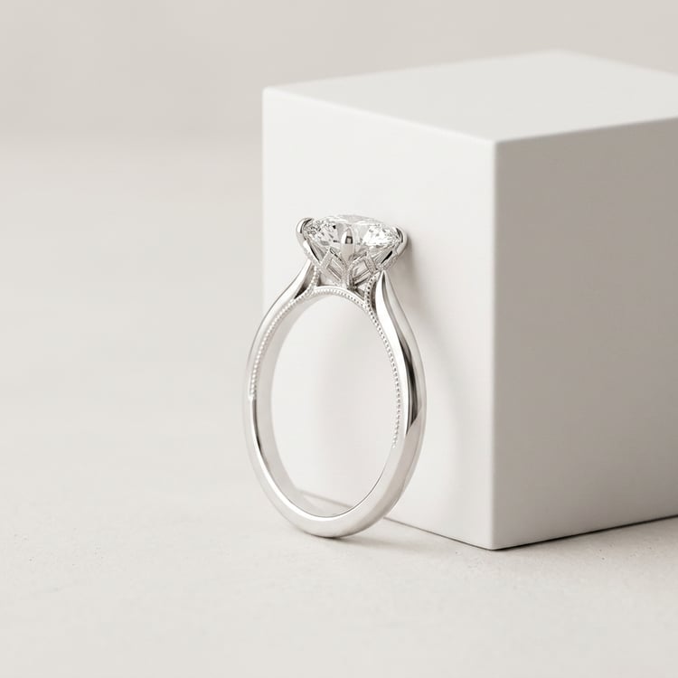 Zásnubní prsten s 0.5ct IGI certifikovaným lab-grown diamantem Verune 170109