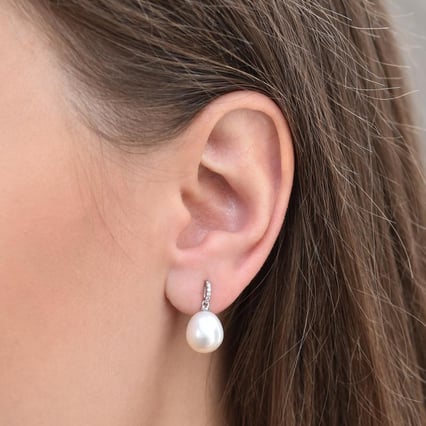 Zlatá perlová kolekce s diamanty Dudey