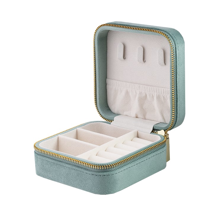 Střední zelená cestovní šperkovnice Stegall 146215