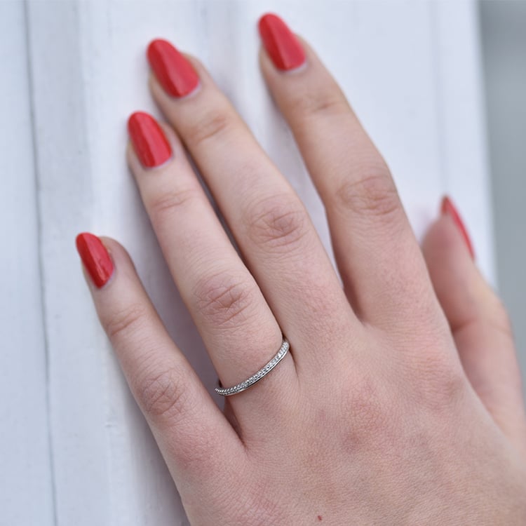 Eternity prsten s lab-grown diamanty Topsey 101405