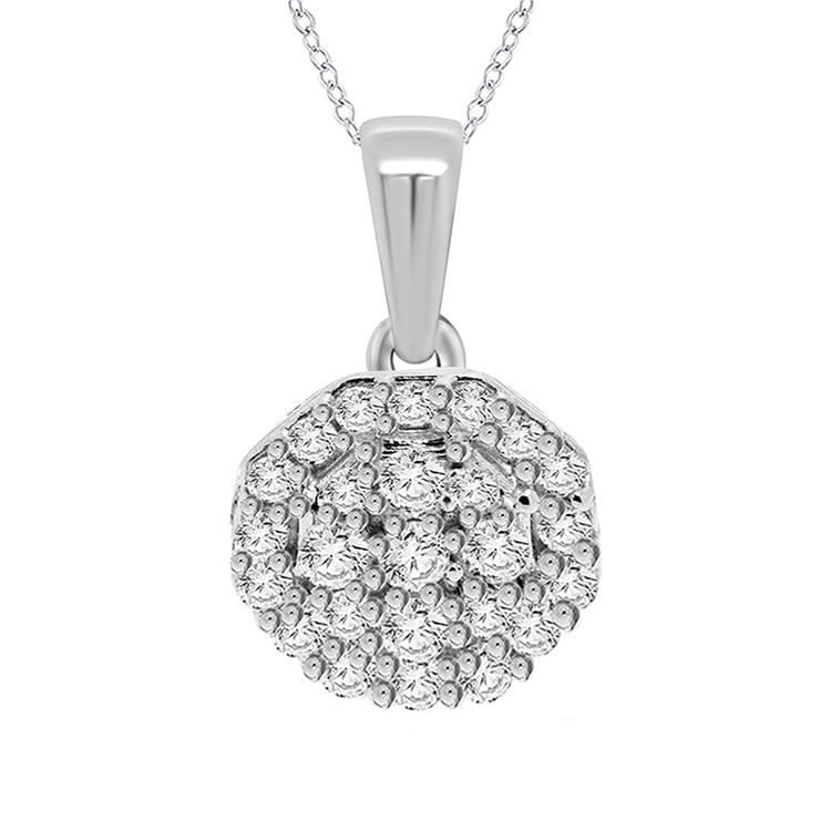 Přívěsek plný diamantů 93043